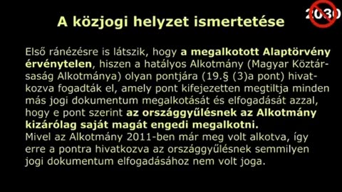 A KÖZJOGI HELYZET ISMERTETÉSE‼️
