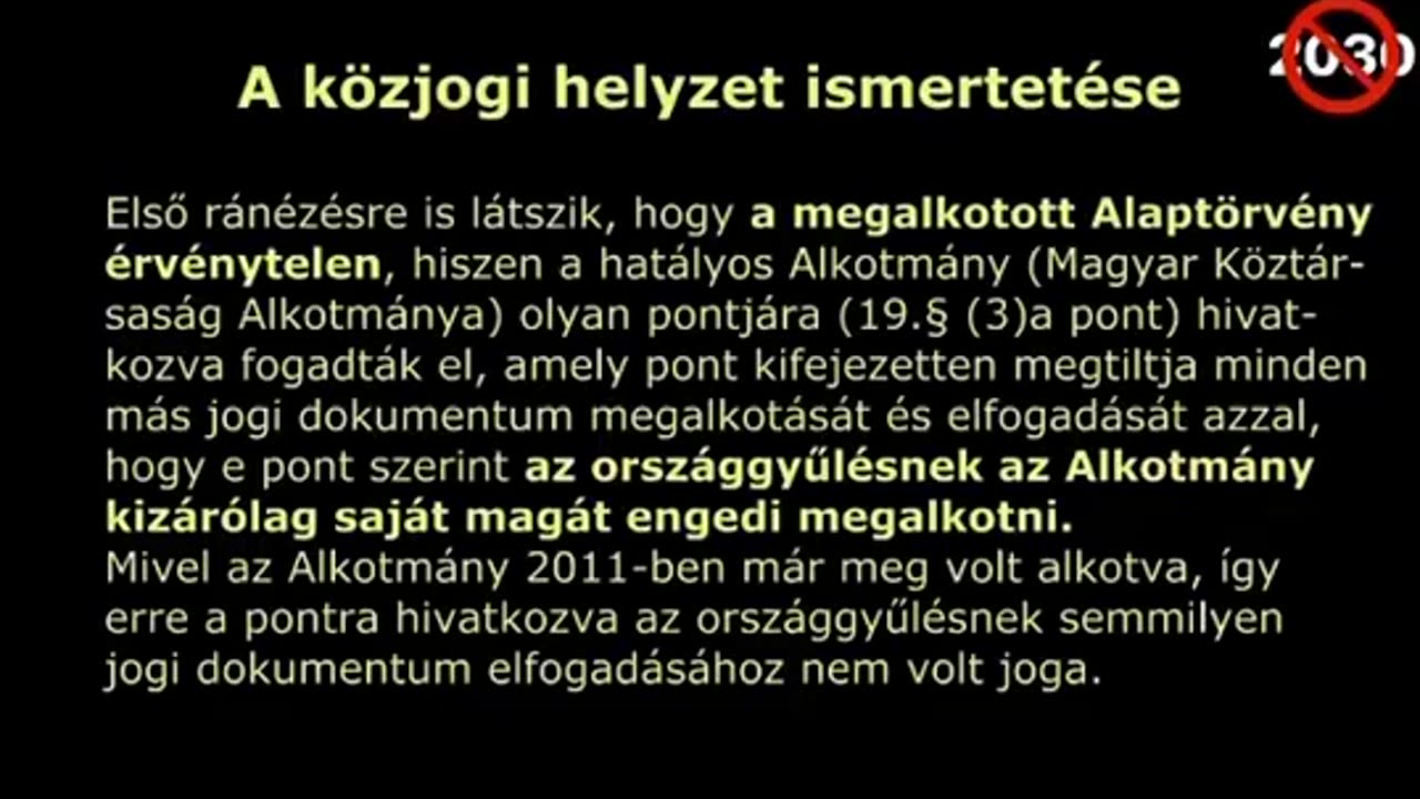 A KÖZJOGI HELYZET ISMERTETÉSE‼️
