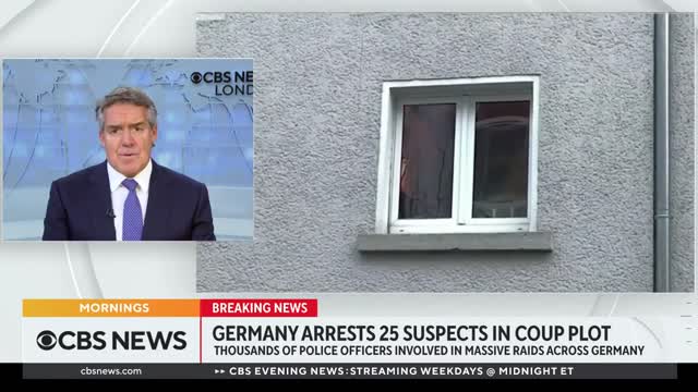 Germany arrests 25 suspects in alleged coup plot