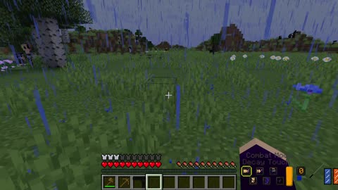 Playing minecraft with mha mod!