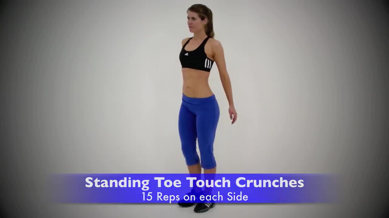 Fitness Blender Standing Ab Workout - Toning Standing Abs Gym, Yoga, Exercises