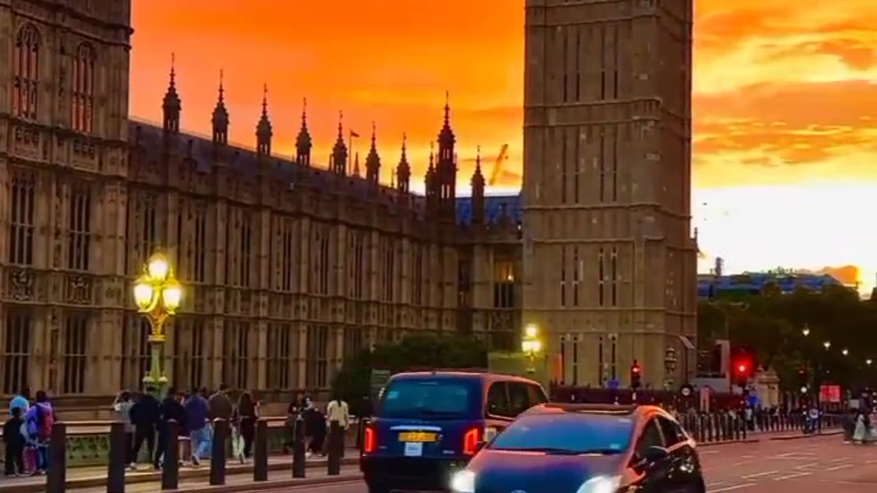 Visiting in London place//view scene attractive