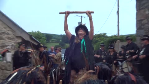 Beltane Border Morris - Black Fox - Rugglestone Inn, Widecombe - 27 Jul 23