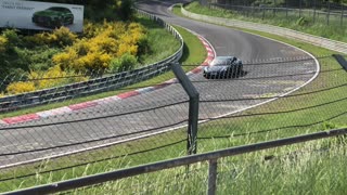 Porsche Taycan testing at Nurburgring