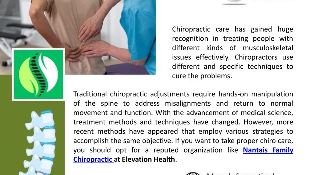 Differences Between Traditional And Modern Chiro Adjustment