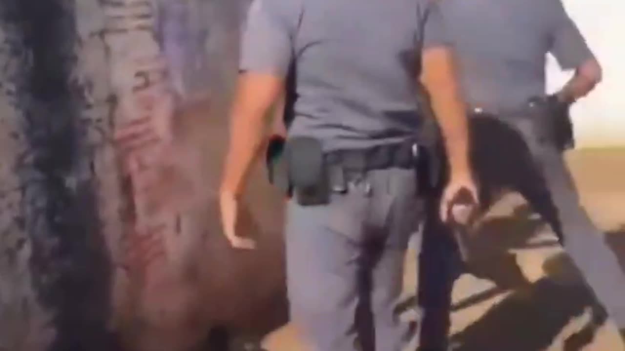 How Brazilian cops deal with perps who mess about...