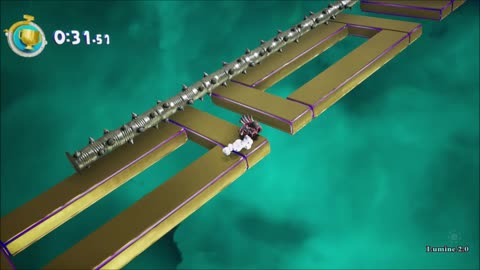 Sackboy A Big Adventure (PS4) (57) Knitted Knight Trial 6 - Tilty Pleasures (Gold)