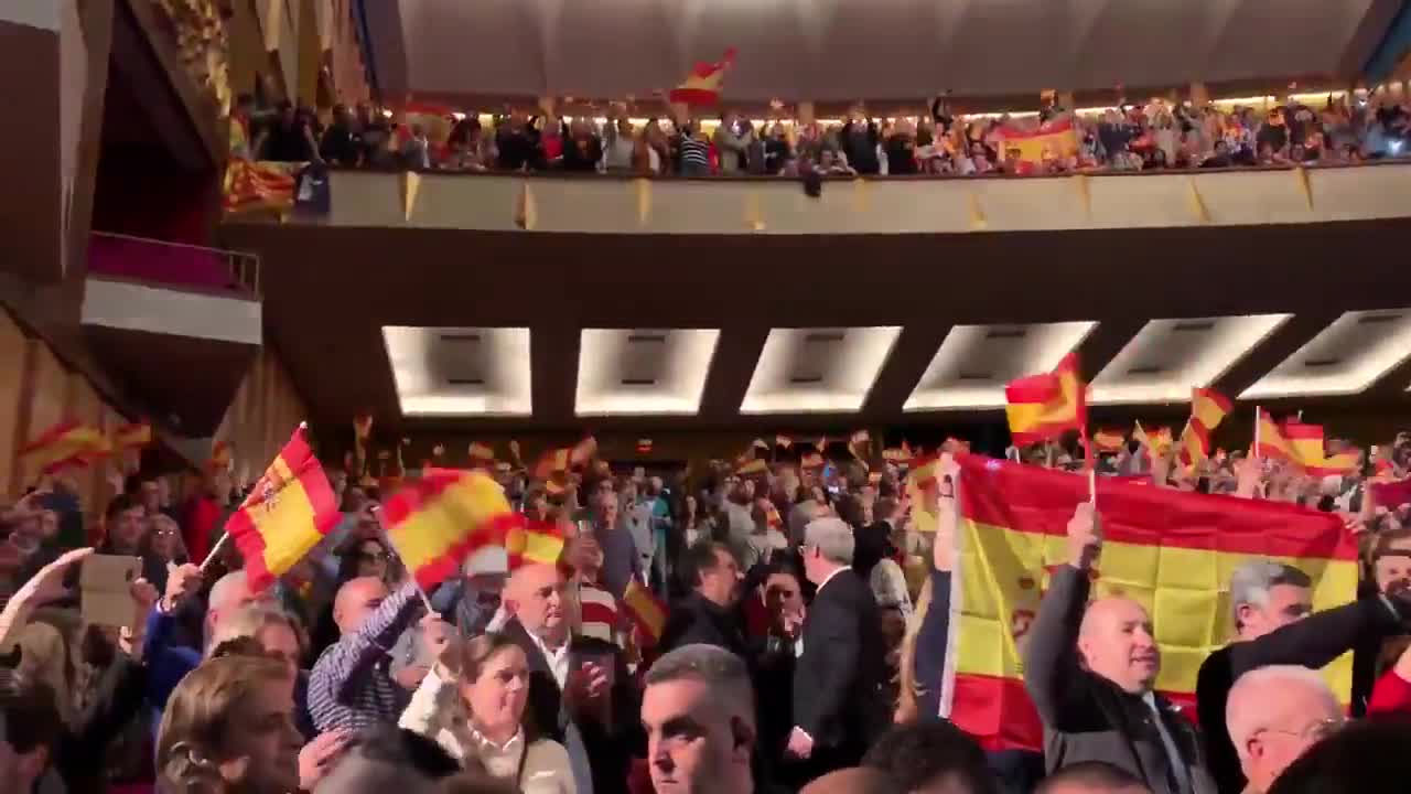 VOX llega con fuerza Balear con un mitin en Palma de Mallorca