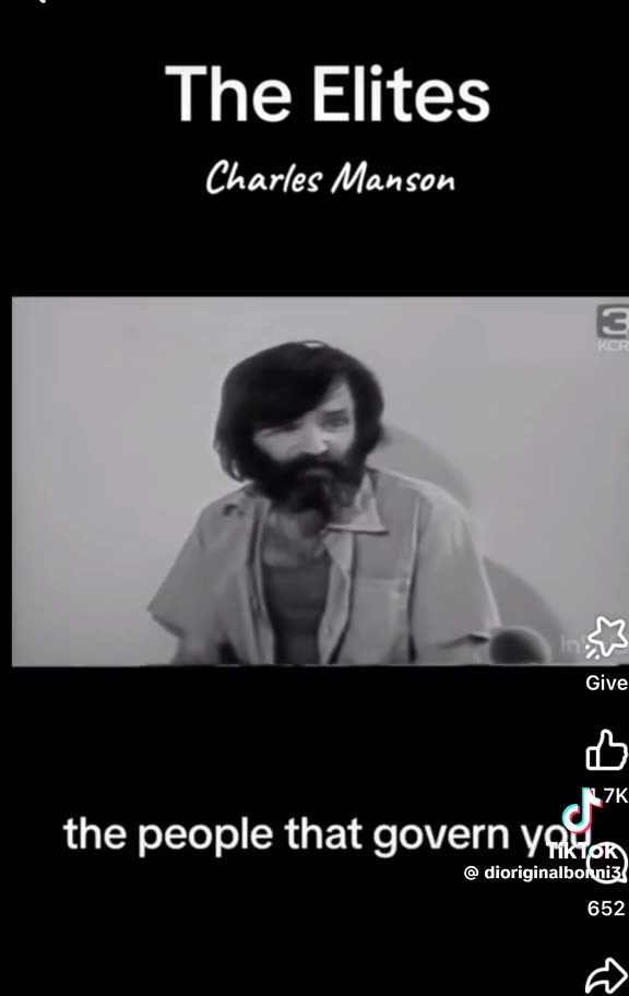 Charles Manson - The Elites