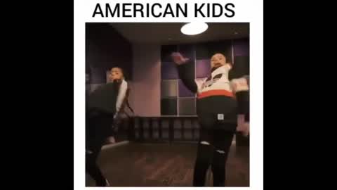 American Kids Vs African Kids Hilarious Dance Show Off