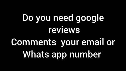 Review or SEO service