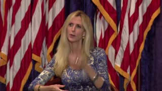 Ann Coulter at the Nixon Library