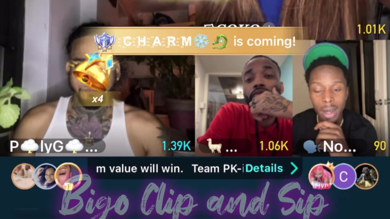 Llama did a quick lil 1 2 read on DreBaby/CoKo/PolyGod 7/12/24 #bigoclipandsip