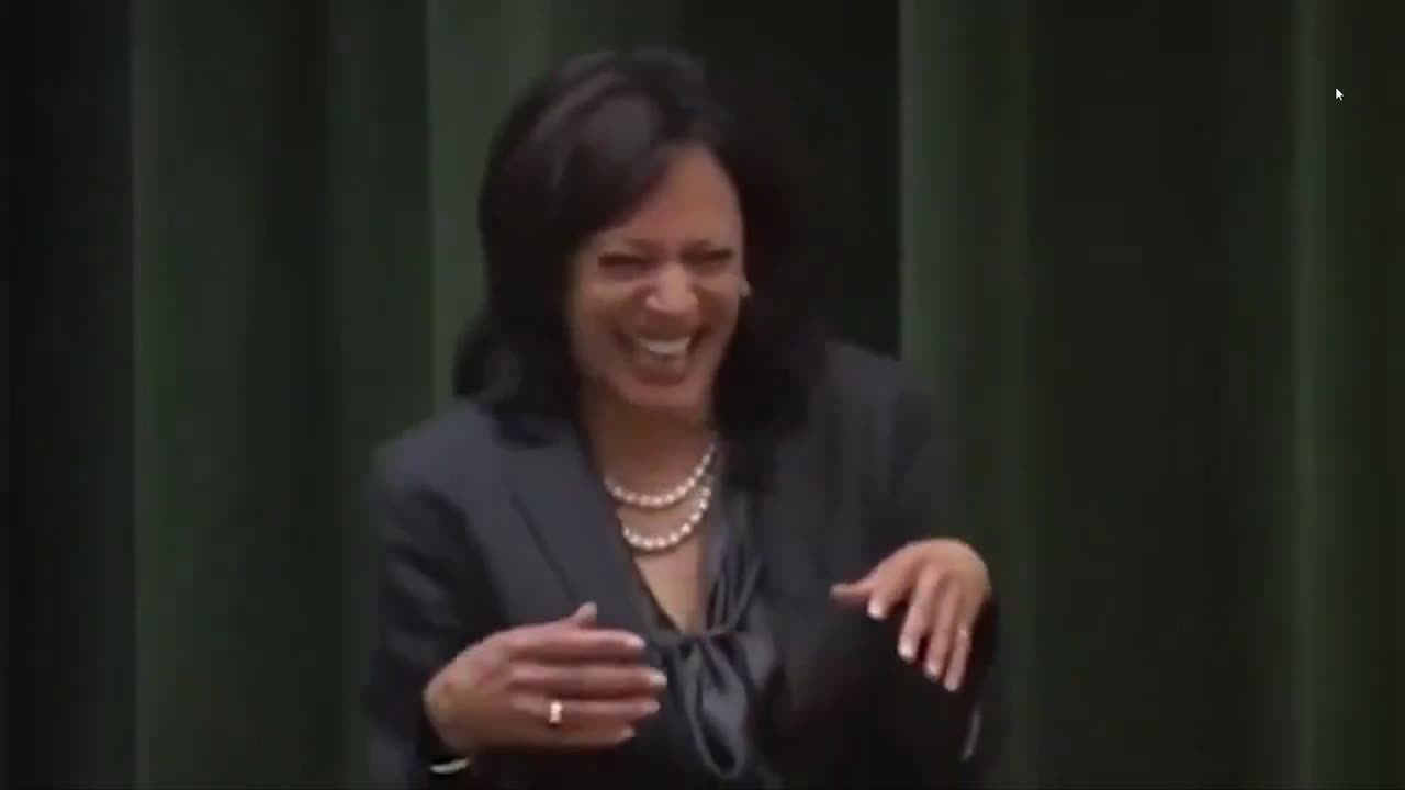 Kamala's Terrifying Shrill Cackle on Loop