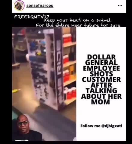 Dollar general fight then shooting