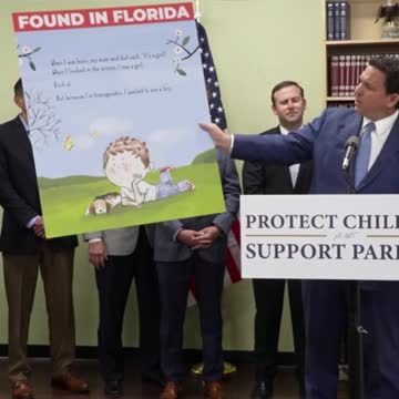Florida Law Now Officially Prohibits Injecting Sexuality and Gender Ideology into Elementary Education