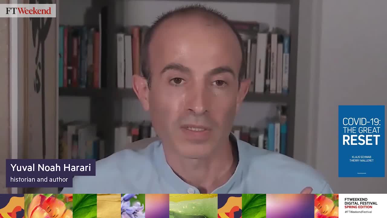 Yuval Noah Harari | Implementing a "Central Command Economy" and Digitally-Based ETERNAL LIFE