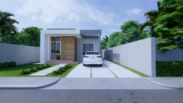 Simple house design, Simple house design 10.50×16m house plan, 3 Bedroom