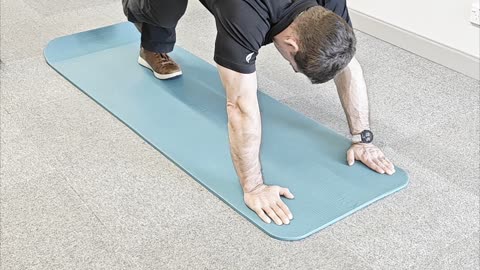 Prone Calf stretch