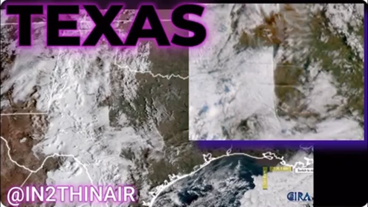 Weather Manipulation in TX ..