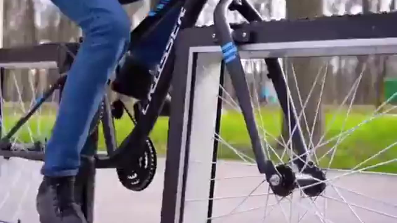 Minecraft Looking Bike