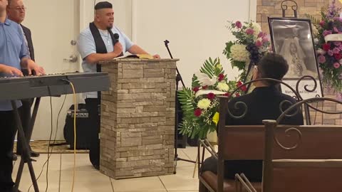 Pastor Sammy's Words of Comfort @ Pastor Maria Espinoza's Funeral "Chayo"