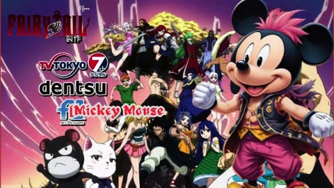 [Mickey Mouse sings/AI Cover] Fairy tail OP 20 Tatsuyuki Kobayashi & Konomi Suzuki - NEVER-END TALE