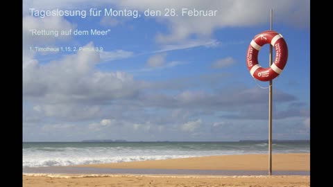 Tageslosung für Montag, den 28. Februar