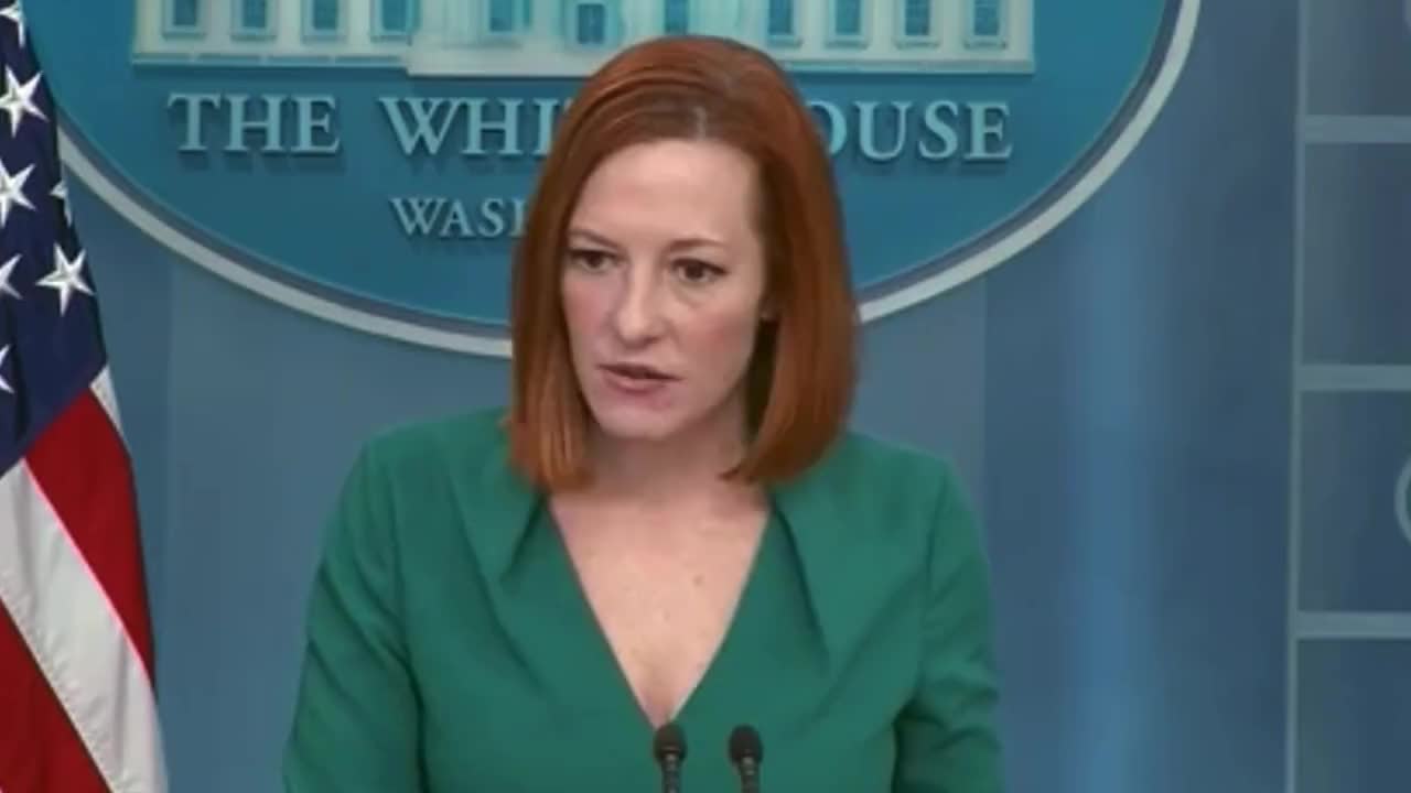 Psaki on regime change 4th March ''Not a statement you’d hear of anybody working in this admin