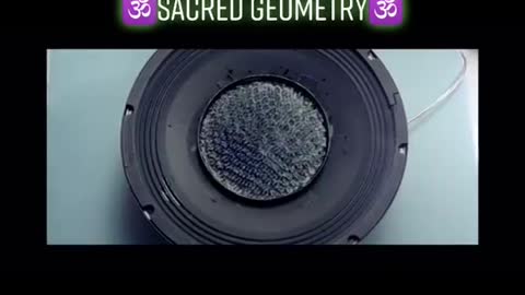 HOW SOUND & VIBRATION AFFECT MATTER THRU SACRED GEOMETRY?