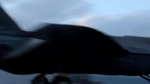 WATCH: The USS Abraham Lincoln aircraft carrier, loaded with advanced F-35C