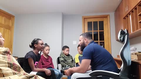 I Woke My Kids Up Early To Anoint Them And Warn Them About This World