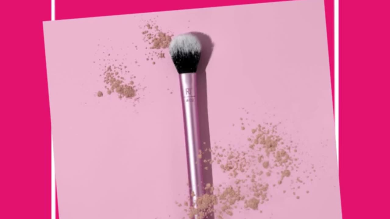 Real Techniques Makeup Setting Brush, For Setting Powder,