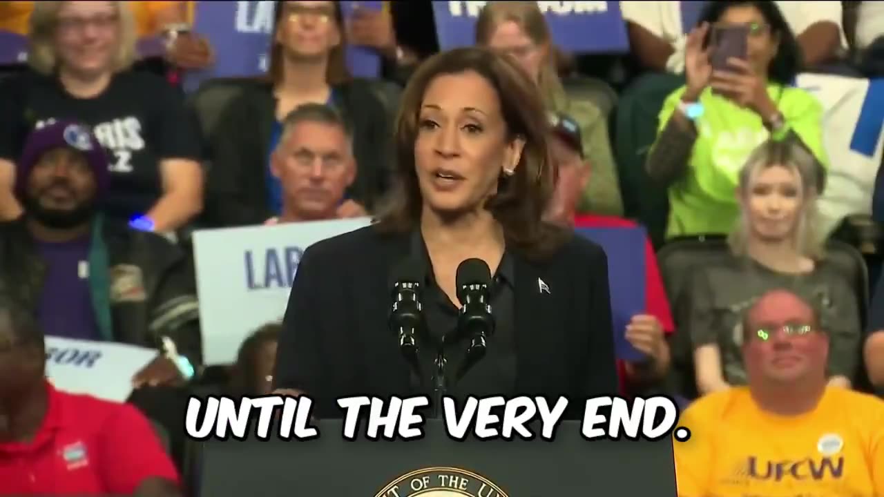 Kamala Harris keeps on repeating '32 days' after 'teleprompter malfunctions'