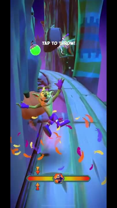 Nitro Mr. Crumb Battle Run On The Great Gate Halloween - Crash Bandicoot: On The Run! (S6 Boss)