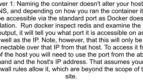 Error Could not connect to Redis at redis6379 Name or service not known