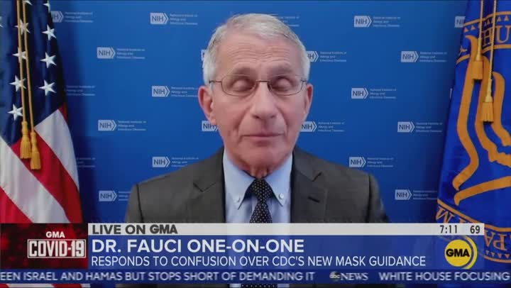 Fauci Admits He Lied About Masks