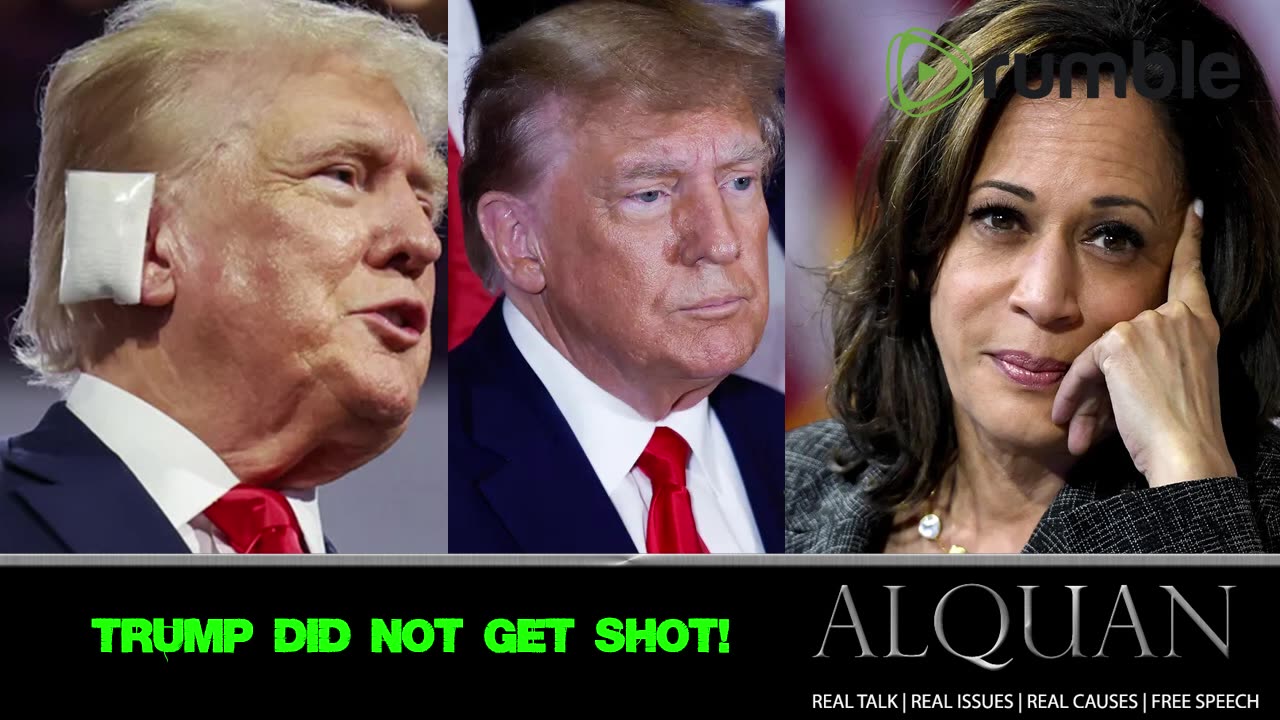 Trump did not get shot!