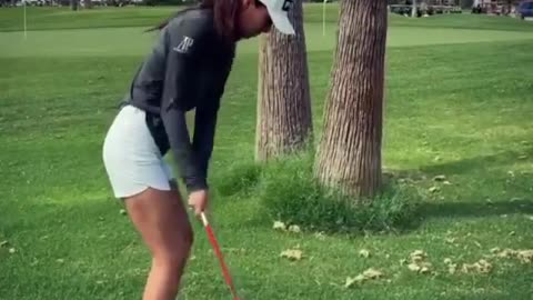 Golf Beauty - Splitting the Trees