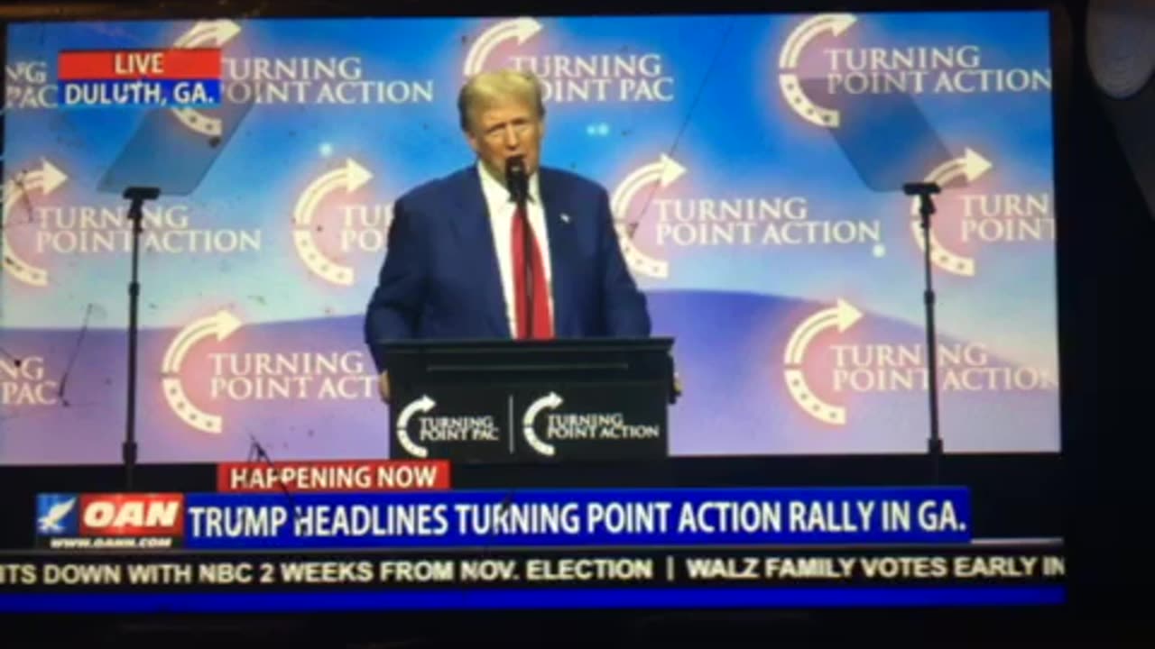 🦅 OANN President Donald Trump outlines auto production in Michigan Wednesday 08:42 pm