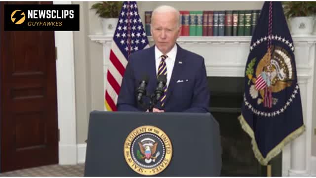 President Joe Biden On US Economic Sanctions On Russia