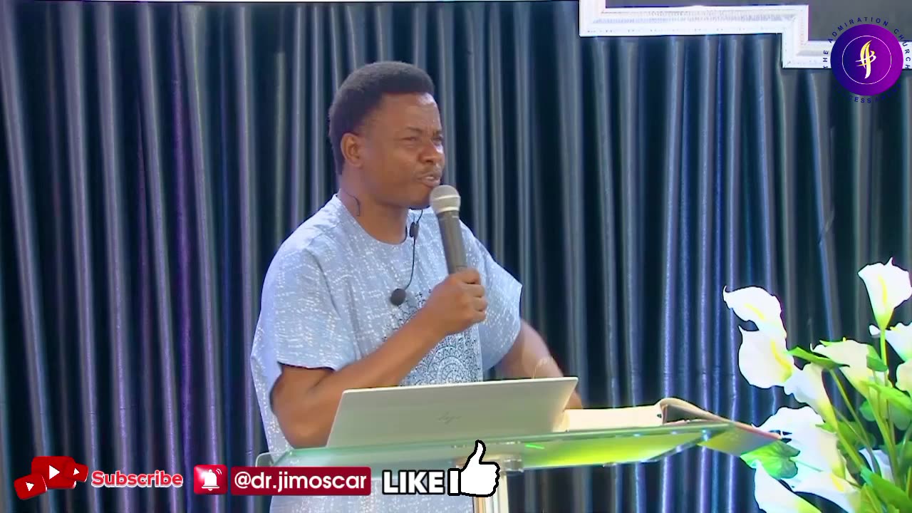 Pastor Performs magic during a live service