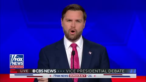 JD Vance pushes back after moderators fact-check him