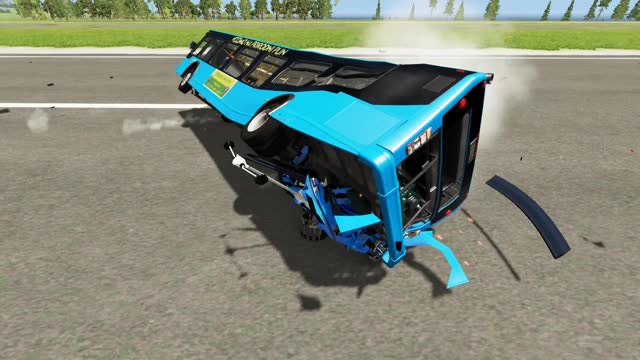 краш тест BeamNG drive