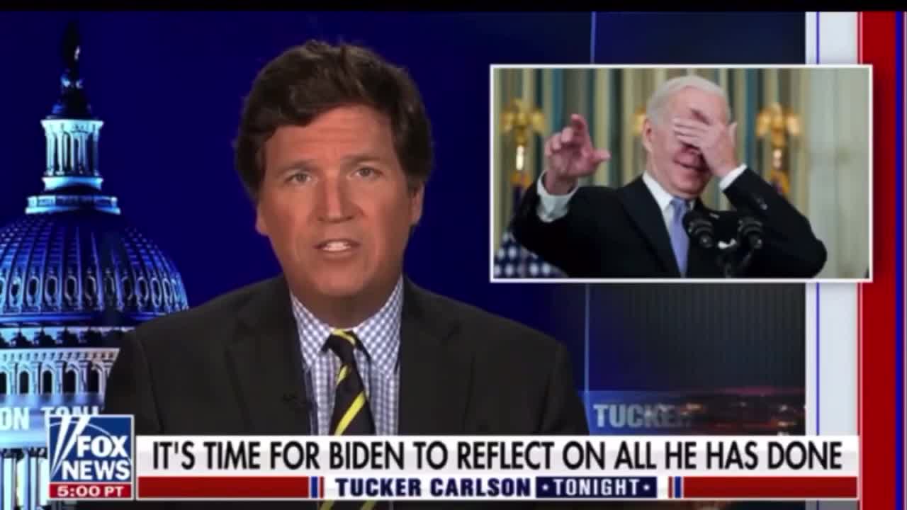 Why doesn’t Biden sue Tucker, because its TRUE