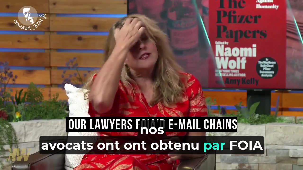 Naomi Wolf : « Pfizer savait en trois mois que 1 225 personnes étaient mortes.