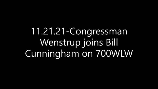 Wenstrup joins Bill Cunningham to discuss the "Build Back Broke" plan and reckless spending