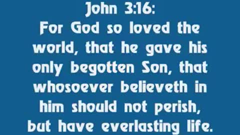 John 3-16 Do you understand?