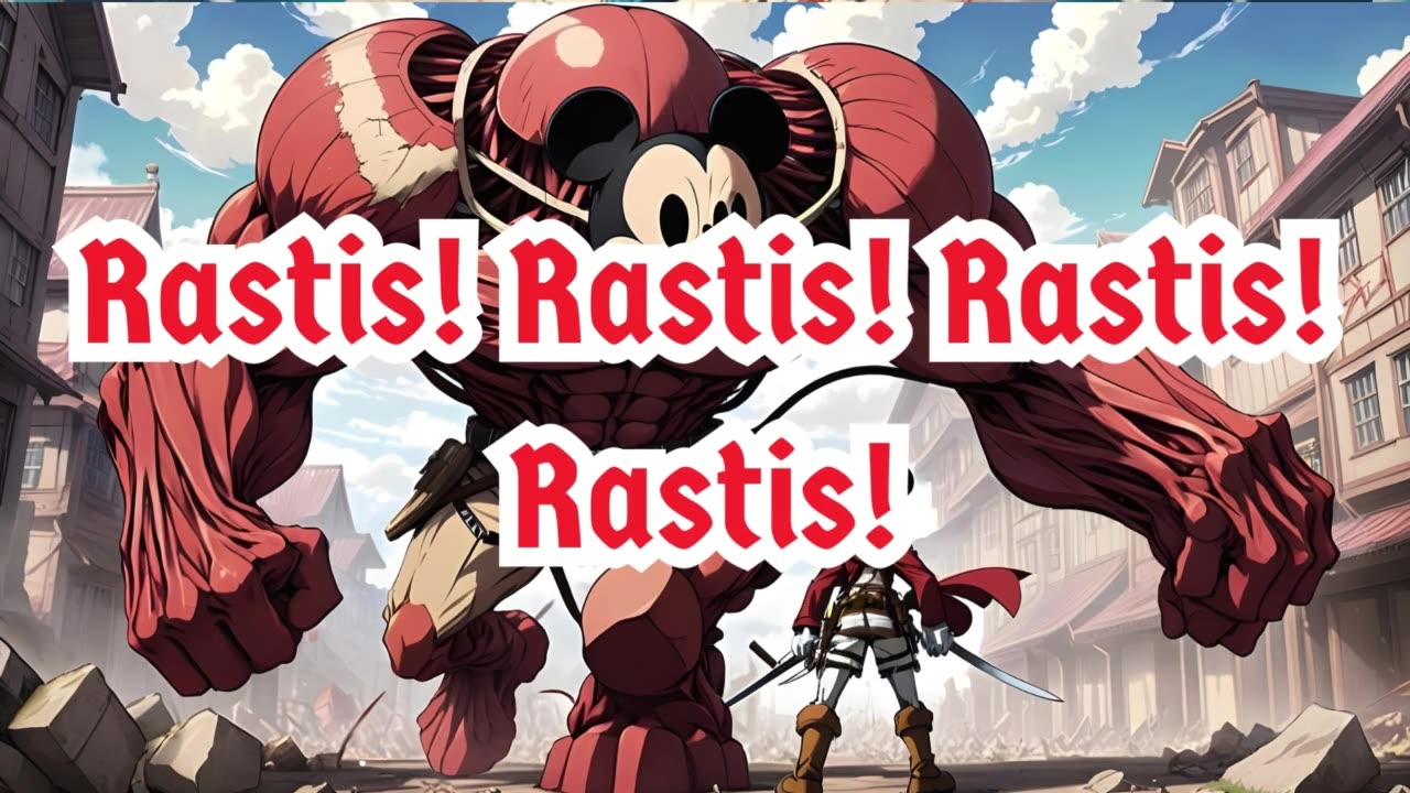 [MickeyMouse sings/AI Cover] Attack on Titan : Final Season Opening | Shinsei Kamattechan - My War