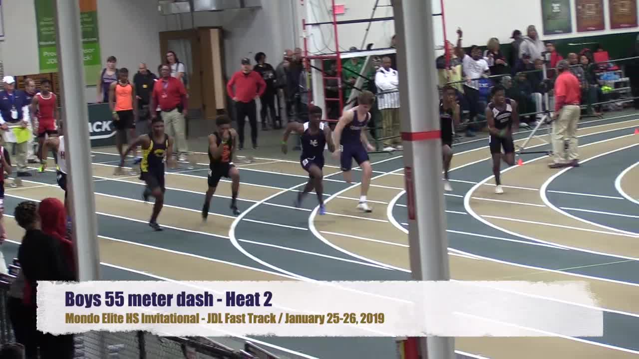 20190126 Mondo Elite - Boys 55 meters - Heat 2